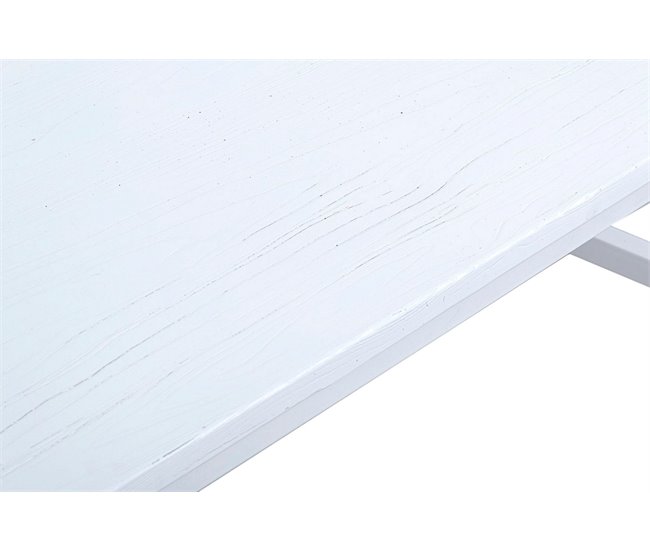 Conforama Mesa Centro Madera / Metal Nashville 140x90x41 Cm