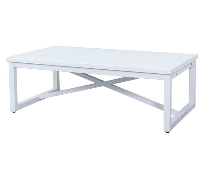Conforama Mesa Centro Madera / Metal Nashville 140x90x41 Cm