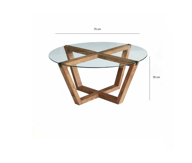 Conforama Mesa De Café Dflorenz Mesa De Centro Baja Revistero Para Sofá Estante De La Sala De Estar 75x75h35 Cm Nuez