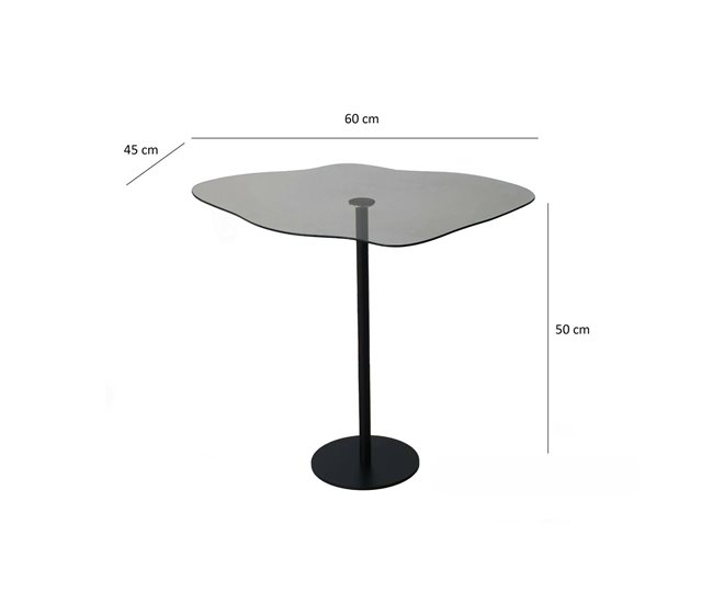Conforama Mesa De Café Dfrendru Mesa De Centro Baja Revistero Para Sofá Estante De La Sala De Estar 60x45h50 Cm Negro
