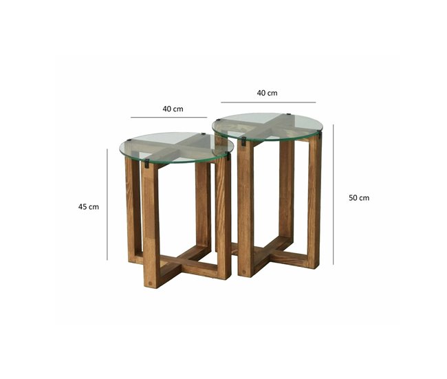 Conforama Mesa De Café Dlangell Mesa De Centro Baja Revistero Para Sofá Estante De La Sala De Estar 40x40h50 Cm Nuez