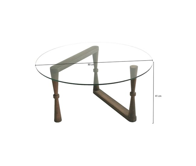 Conforama Mesa De Café Dpobeg Mesa De Centro Baja Revistero Para Sofá Estante De La Sala De Estar 80x80h41 Cm Nuez
