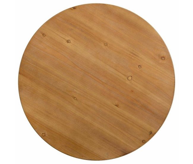 Conforama Mesa De Centro Alexandra House Living Blanco Madera De Abeto Madera MDF 66 X 81 X 66 Cm