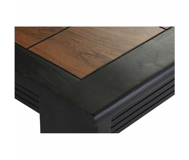 Conforama Mesa De Centro DKD Home Decor 100 X 60 X 30 Cm Madera Acacia