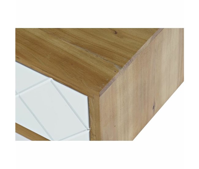 Conforama Mesa De Centro DKD Home Decor Abeto (105 X 55 X 46 Cm)