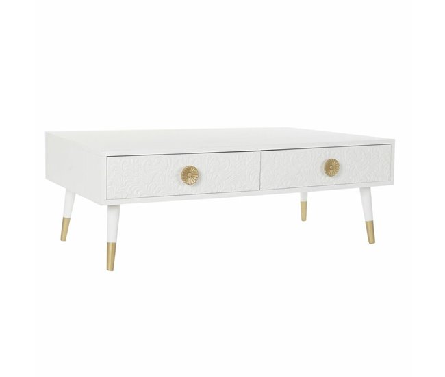 Conforama Mesa De Centro DKD Home Decor Abeto (120 X 65 X 42 Cm)