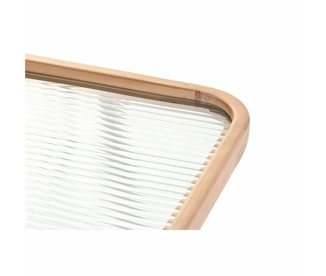 Conforama Mesa De Centro DKD Home Decor Cristal Metal (90 X 60 X 46 Cm)