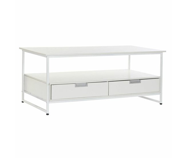 Conforama Mesa De Centro DKD Home Decor Metal MDF (110 X 55 X 46 Cm)
