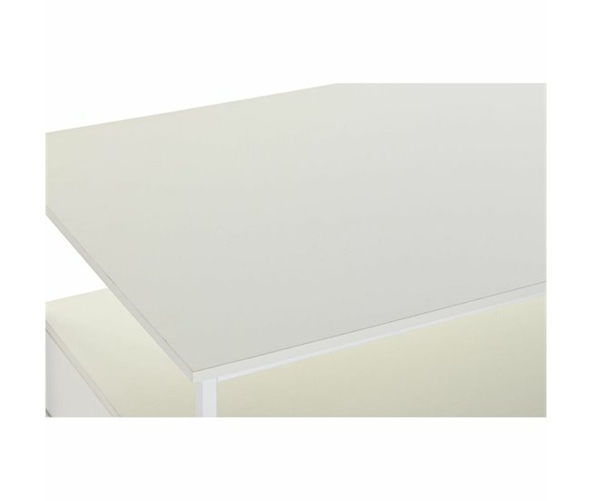 Conforama Mesa De Centro DKD Home Decor Metal MDF (110 X 55 X 46 Cm)