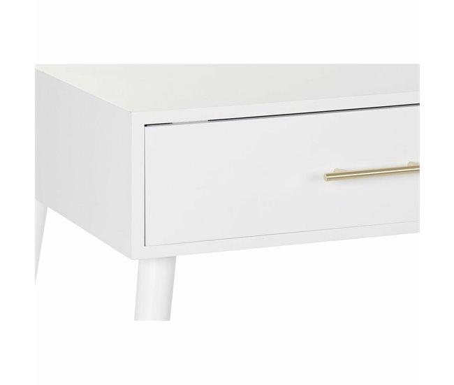 Conforama Mesa De Centro DKD Home Decor Metal Melamina (120 X 60 X 50 Cm)