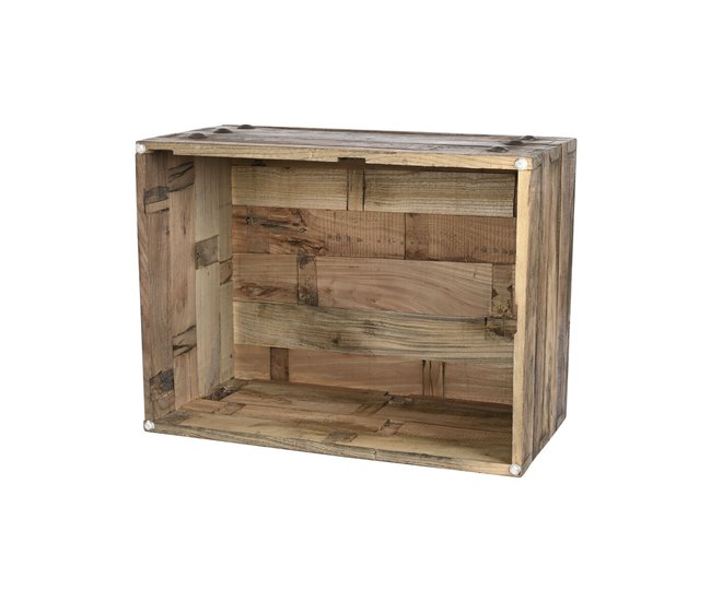 Conforama Mesa De Centro DKD Home Decor Pino Madera Reciclada 78 X 59 X 41 Cm