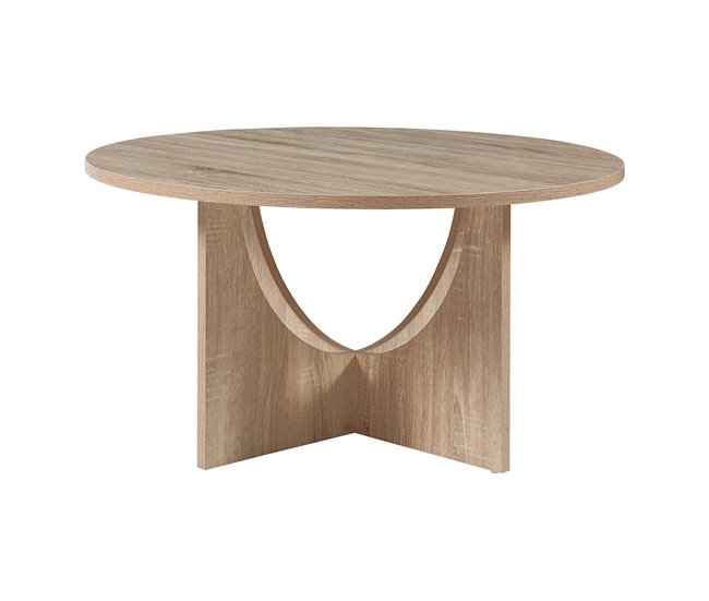 Conforama Mesa De Centro Rindal 80x41 5 Cm - Efecto Roble [en.casa]