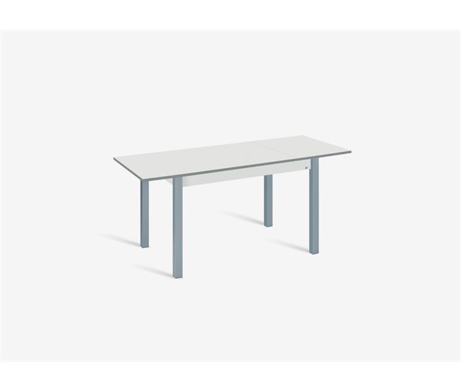 Conforama Mesa De Cocina Extensible B-EXTENS BLANCA 100(145)x60cm