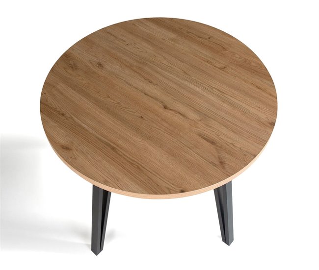 Conforama Mesa De Cocina Fija XANA De Diámetro 90cm