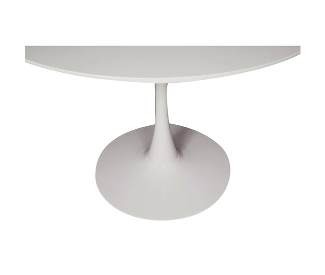 Conforama Mesa De Comedor Dpavard Mesa De Cocina Redonda Mesa De Comedor Mesa Con Tapa Multiusos 100x100h75 Cm Blanco