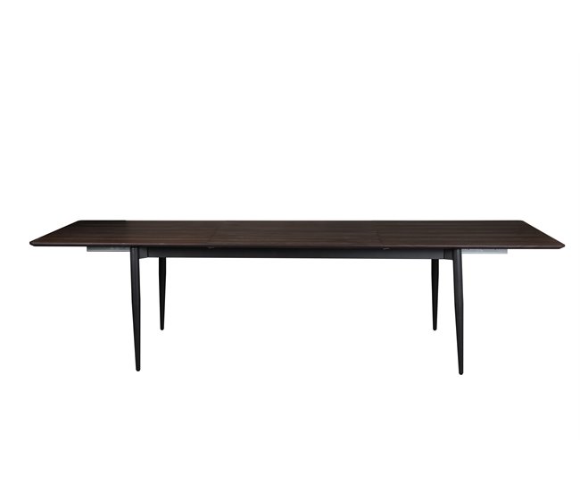 Conforama Mesa De Comedor Extensible Marrón OLYMPIA