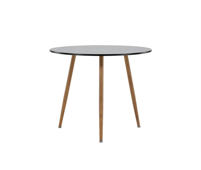 Conforama Mesa De Comedor POLAR DT90 90x90x75 Negro