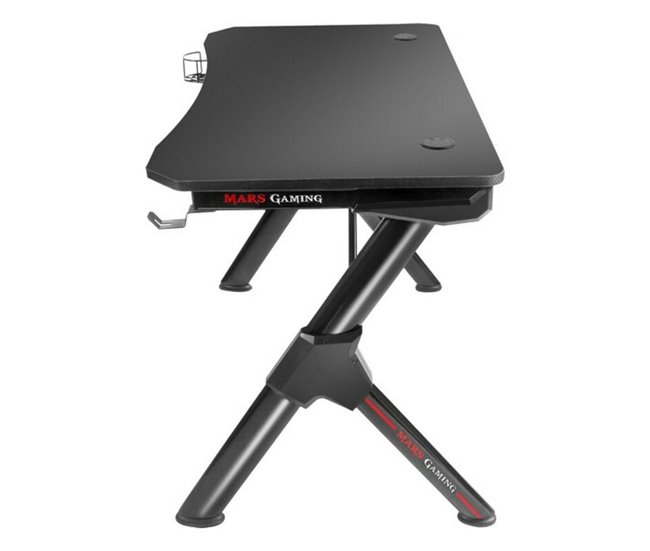 Conforama Mesa De Escritorio Gaming Mars Gaming MGD Negro