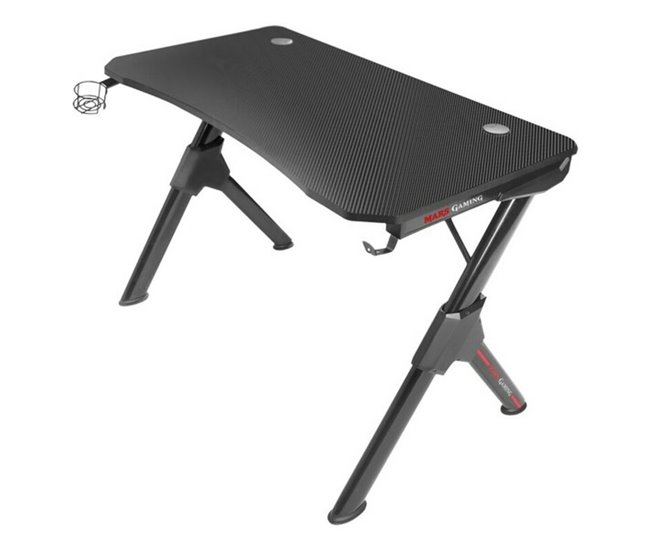 Conforama Mesa De Escritorio Gaming Mars Gaming MGD Negro