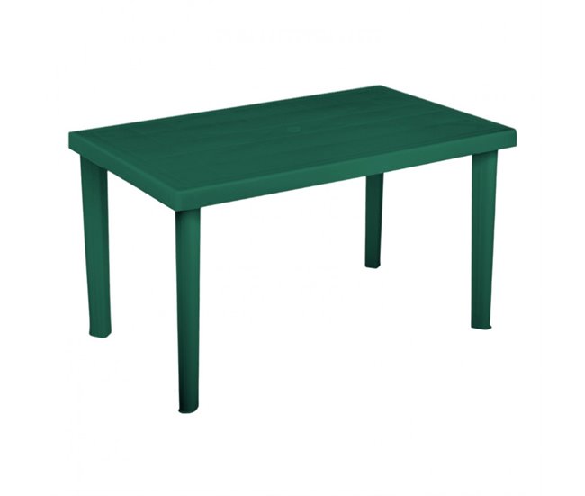 Conforama Mesa de Resina Rectangular Terra Verde 127x76x72cm 7house