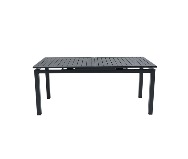 Conforama Mesa Extensible De Jardín ORION Gris Oscuro