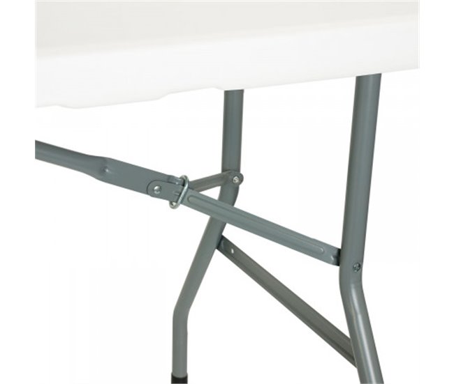 Conforama Mesa Plegable 150cm Rectangular Catering Blanca Thinia Home