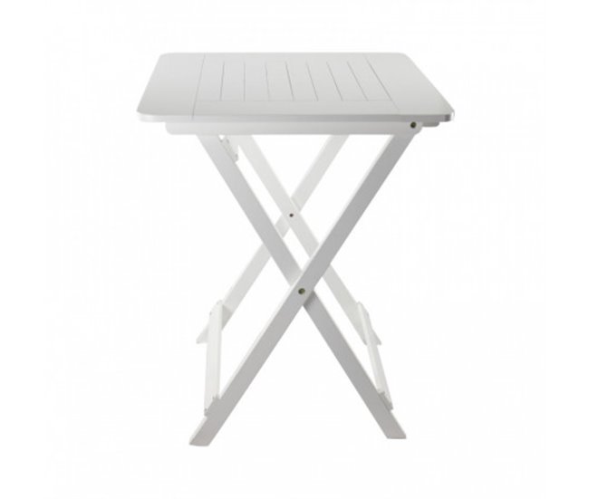 Conforama Mesa Plegable De Bambú Barnizada Biano 60x60x75cm 7house