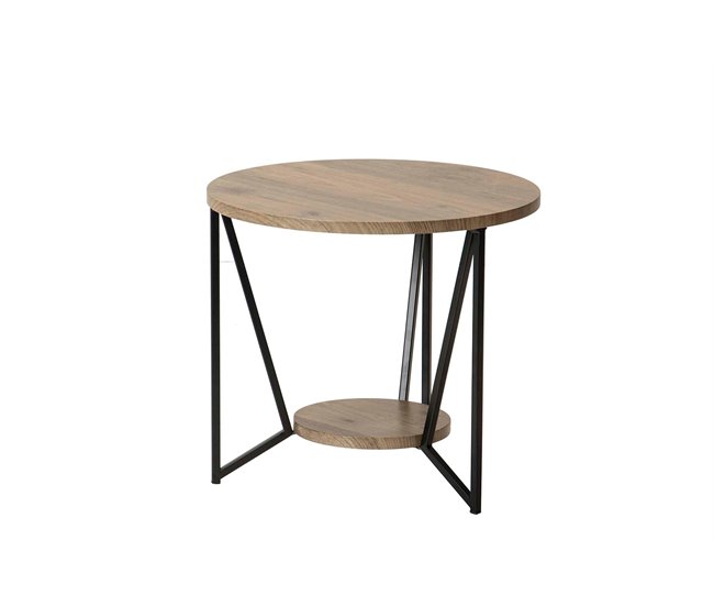 Conforama Mesita Aux. Mdf Metal Vinilo K/d 50x50x45 Cm
