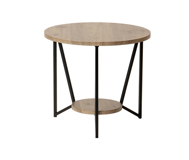 Conforama Mesita Aux. Mdf Metal Vinilo K/d 50x50x45 Cm