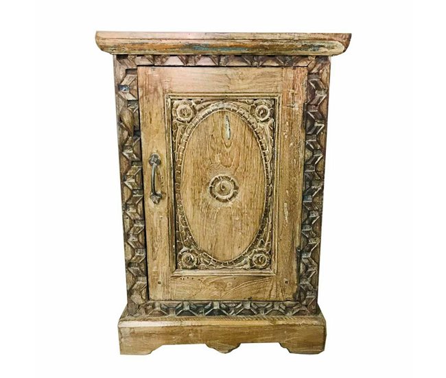 Conforama Mesita de Noche Alexandra House Living 28 x 70 x 48 cm
