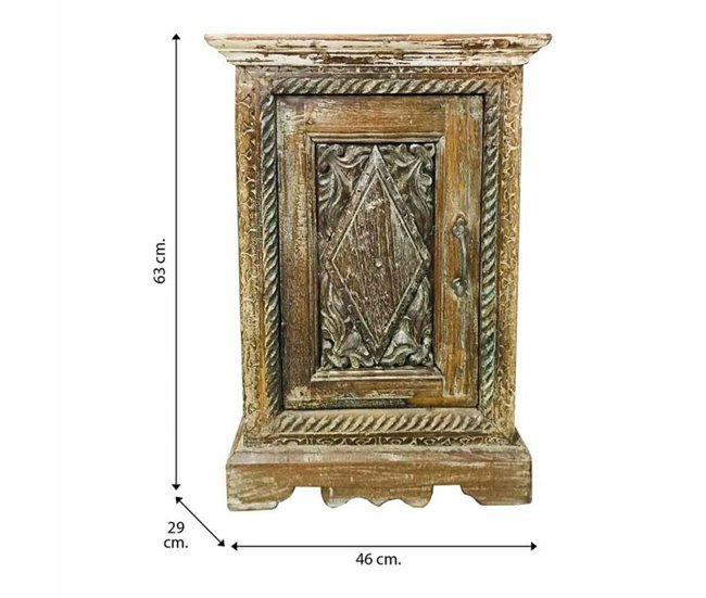 Conforama Mesita De Noche Alexandra House Living 29 X 63 X 46 Cm