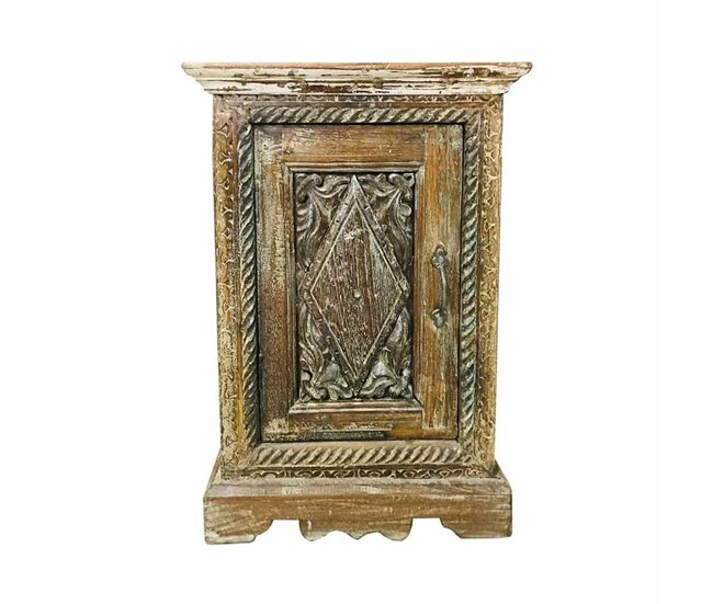 Conforama Mesita de Noche Alexandra House Living 29 x 63 x 46 cm