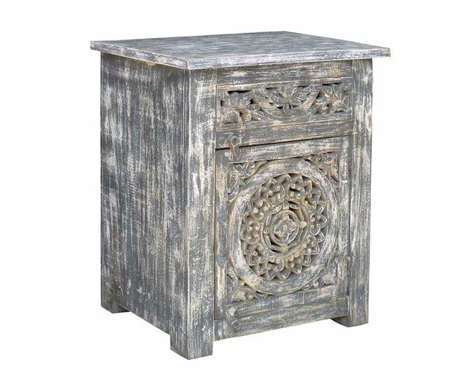 Conforama Mesita de Noche Alexandra House Living 40 x 70 x 60 cm