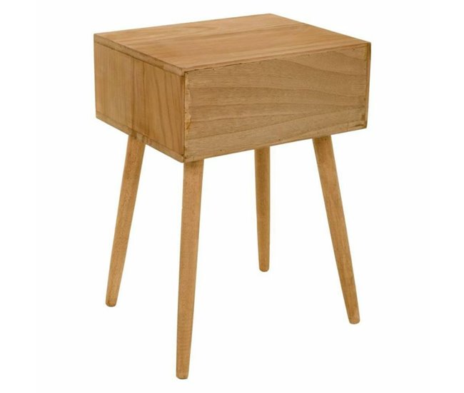 Conforama Mesita De Noche Alexandra House Living Natural 63 X 38 X 44 Cm