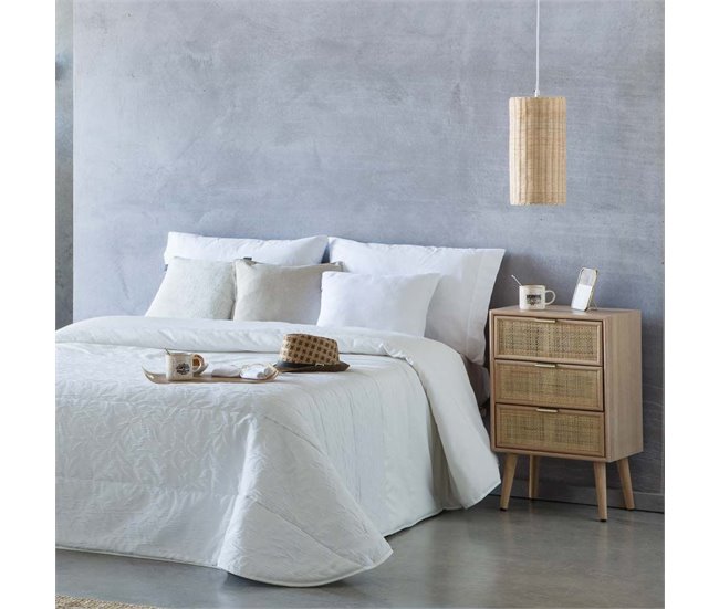 Conforama Mesita De Noche Alexandra House Living Natural 71 X 36 X 42 Cm