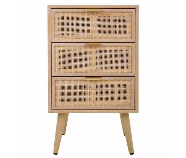 Conforama Mesita De Noche Alexandra House Living Natural 71 X 36 X 42 Cm