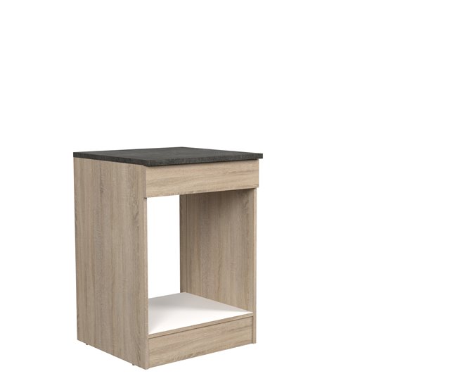 Conforama Módulo Bajo FUMAY 60cm Con Hueco Para Encastrar Electrodoméstico