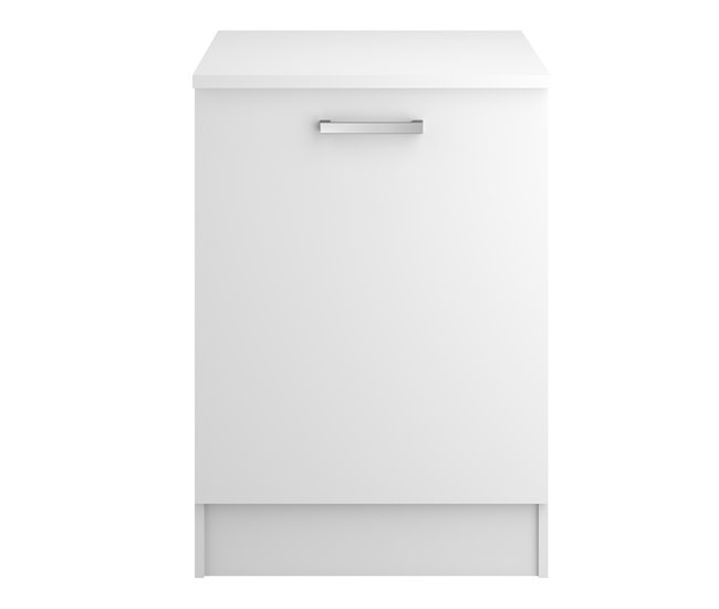 Conforama Módulo Bajo UNO De 60cm 1 Puerta Blanco Mate