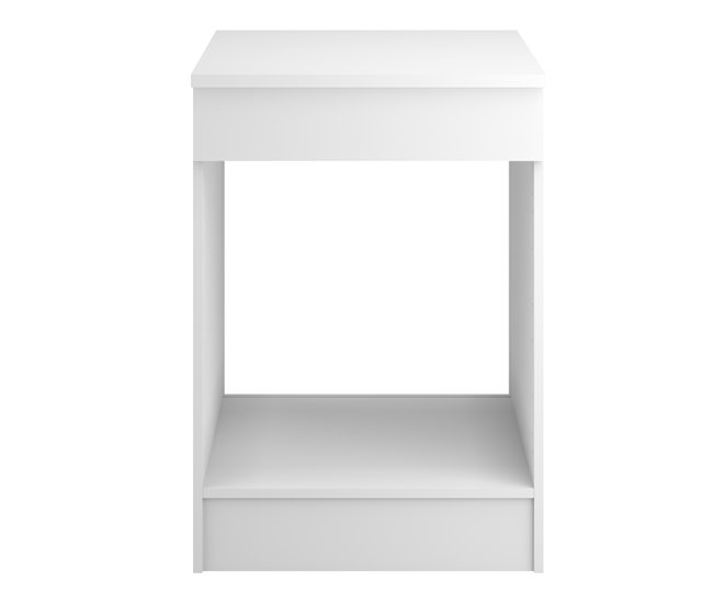 Conforama Módulo bajo UNO de 60cm para horno blanco mate