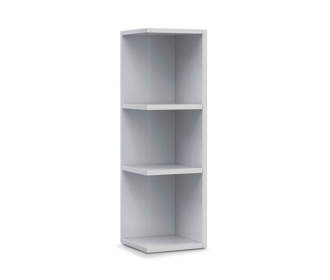 Conforama Módulo de baño Rinconero Blanco brillo 20 x 65 x 19 5 cm