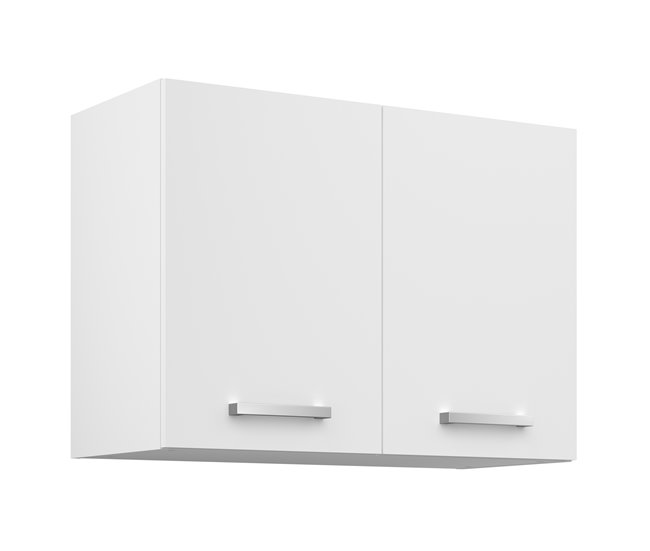 Conforama Módulo Pared UNO De 80cm 2 Puertas Blanco Mate