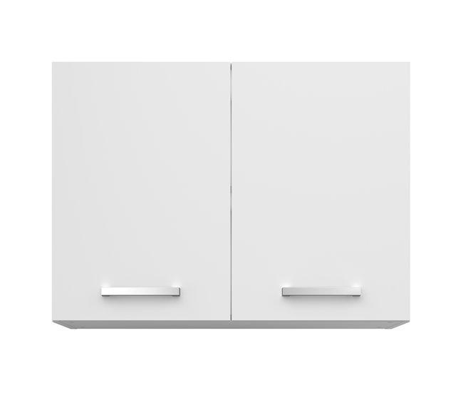 Conforama Módulo pared UNO de 80cm 2 puertas blanco mate