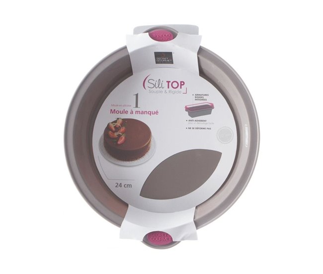 Conforama Molde De Silicona Con Asa Secret De Gourmet (24 Cm)