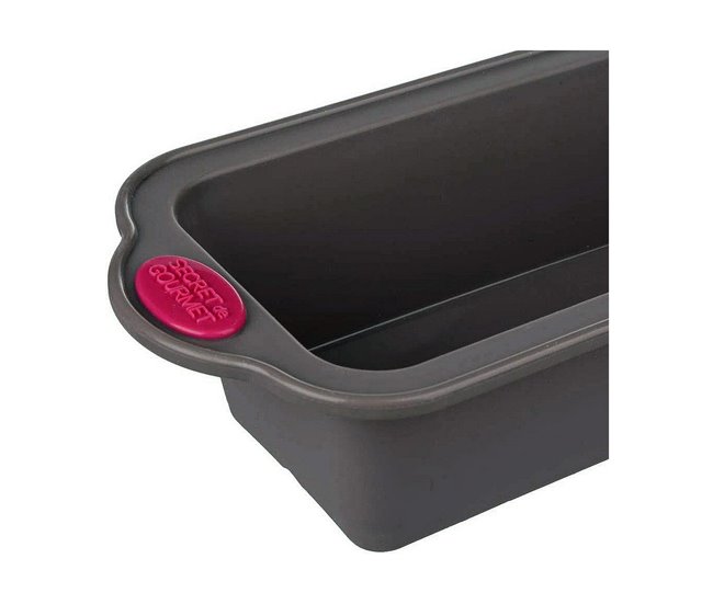Conforama Molde De Silicona Con Asa Secret De Gourmet (30 5 X 13 X 7 Cm)
