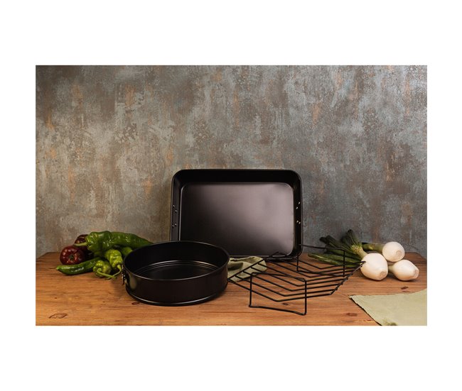 Conforama Molde Desmontable San Ignacio Negro Ø 26 Cm