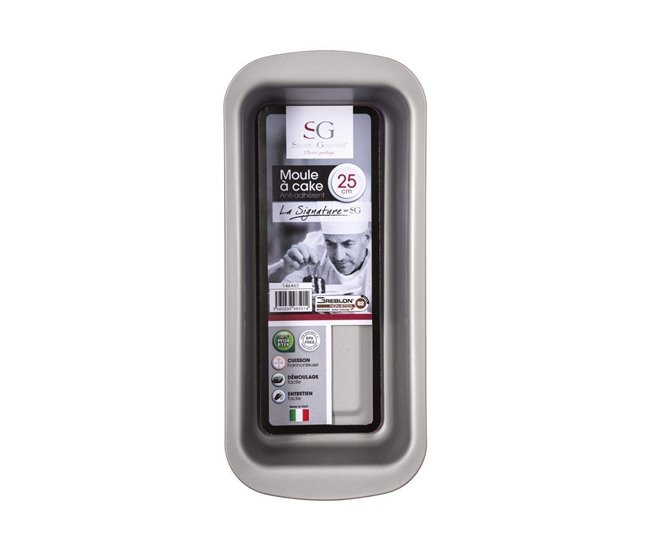 Conforama Molde Rectangular Secret De Gourmet Aluminio Cromado (25 Cm)