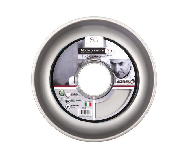 Conforama Molde Secret De Gourmet Aluminio Ø 25 Cm Cromado