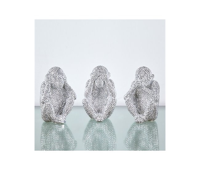 Conforama Monos Presume De Casa Callar10*14.5*9plateadoresina