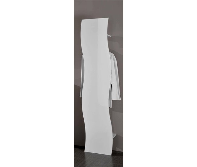 Conforama Mueble De Entrada Dabada Entrada Multifunción Moderna Taquilla Multiusos Para Recibidor 100% Made In Italy 40x27h186 Cm Blanco Brillo