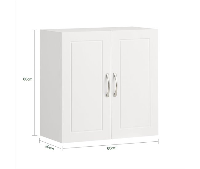 Conforama Mueble De Pared De Pared Armario Suspendido Con 2 Puertas FRG231-W SoBuy ES